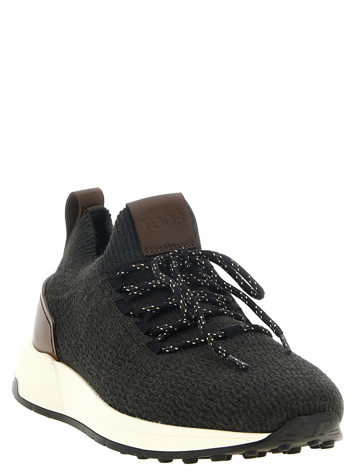 Tod's Stretch Fabric Sneakers Grey