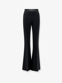 Elisabetta Franchi Women's Stretch Flared Trousers Black