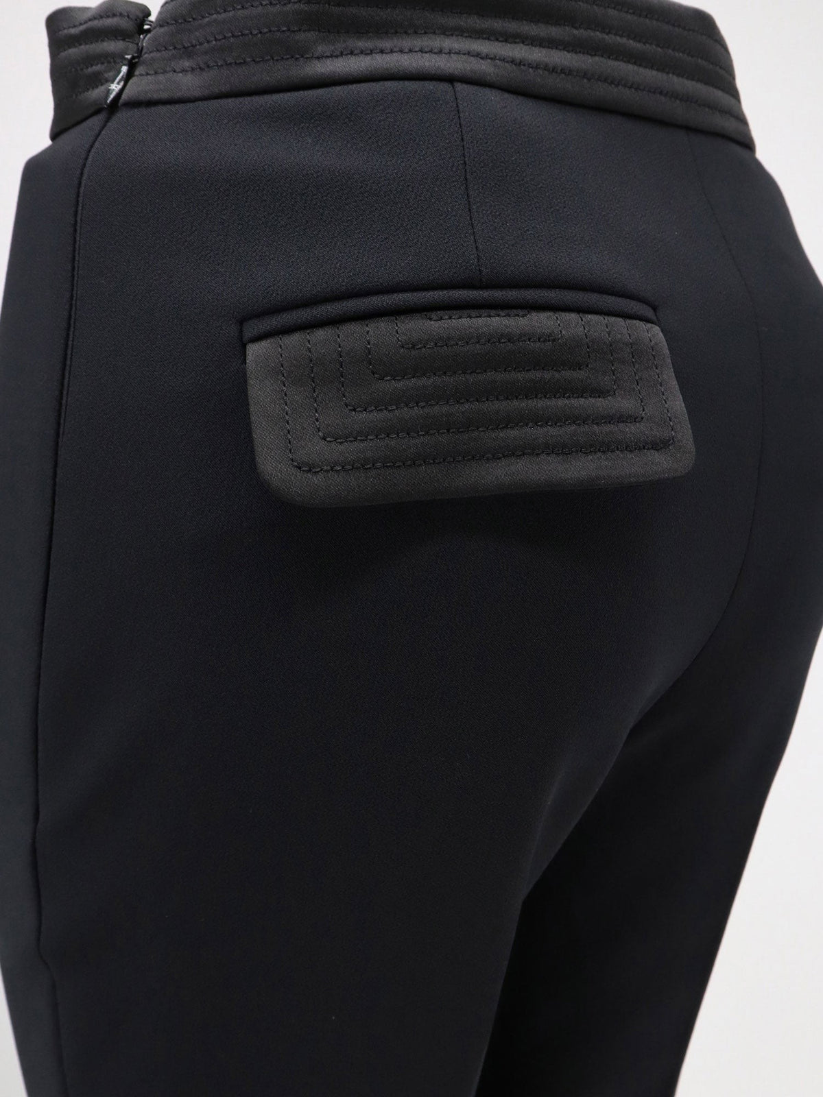 Elisabetta Franchi Women's Stretch Flared Trousers Black