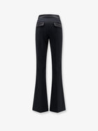 Elisabetta Franchi Women's Stretch Flared Trousers Black