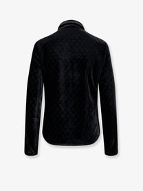 Gucci Men's GG Velvet Shirt Black