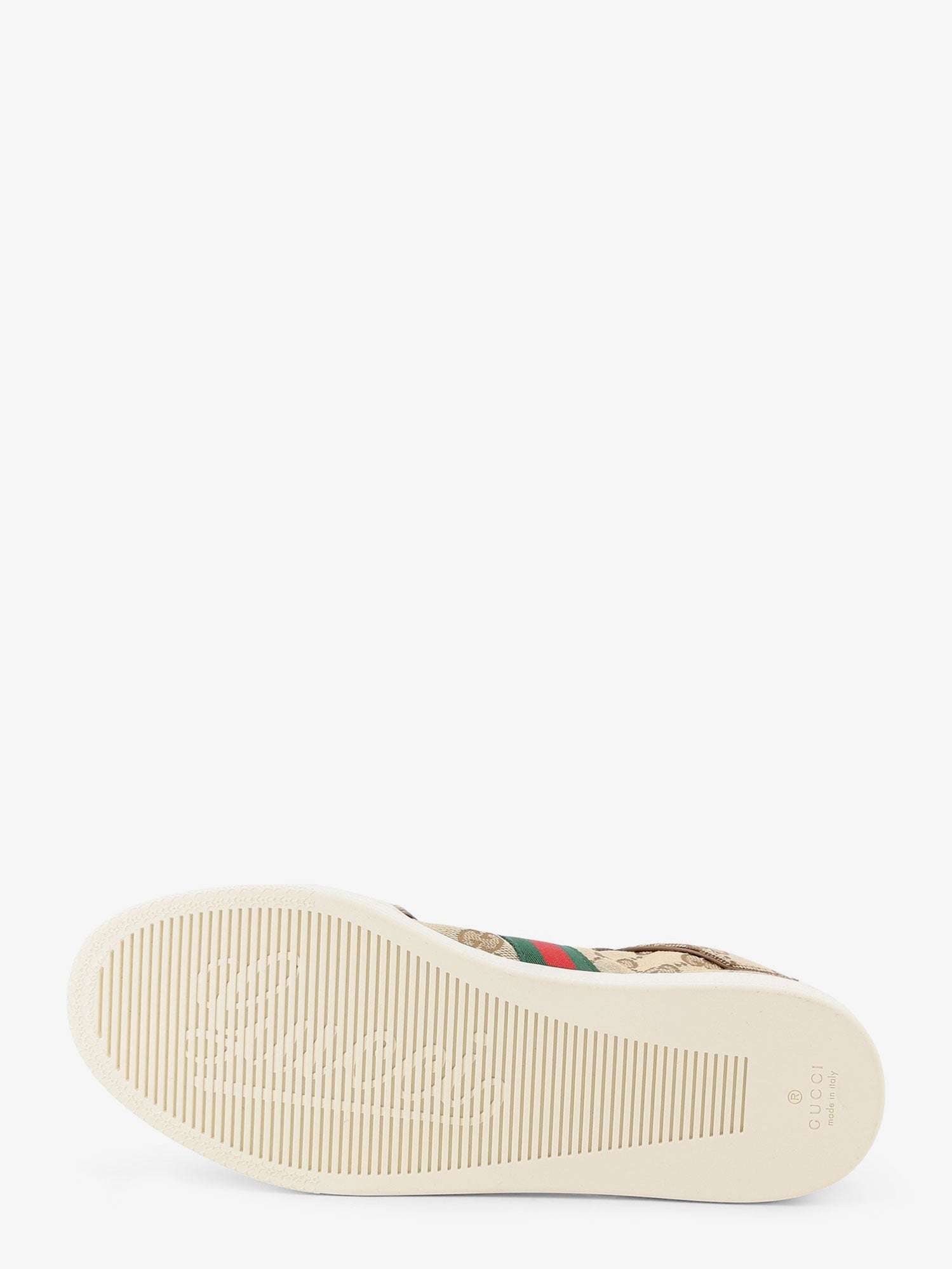 Gucci Women's Stretch GG Fabric Sneakers Beige