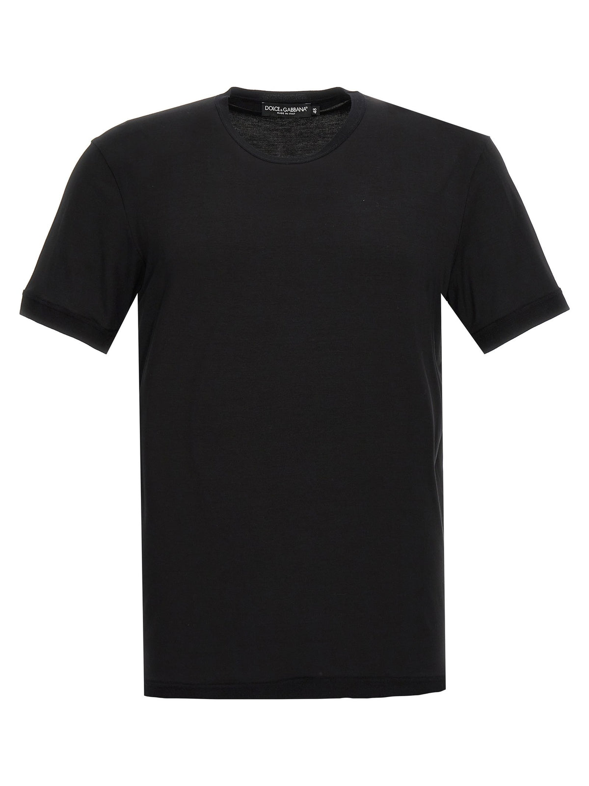 Dolce&amp;Gabbana Stretch Jersey Shirt Black
