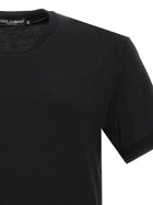 Dolce&amp;Gabbana Stretch Jersey Shirt Black, view 3