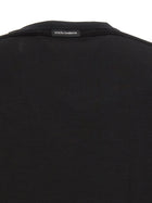 Dolce&amp;Gabbana Stretch Jersey Shirt Black, view 4