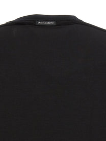 Dolce&amp;Gabbana Stretch Jersey Shirt Black, view 4