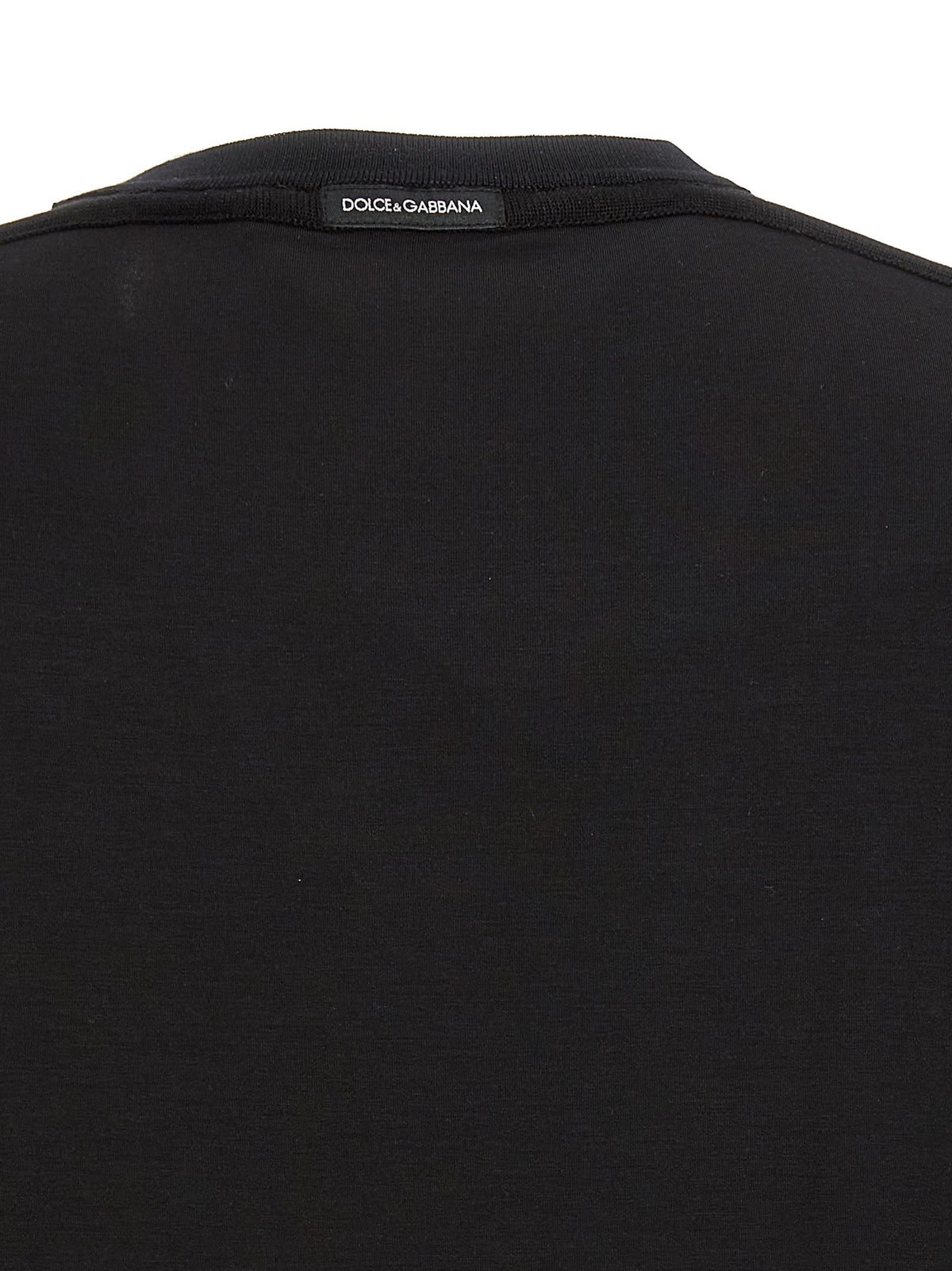 Dolce&amp;Gabbana Stretch Jersey Shirt Black, view 4