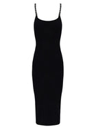 Michael Kors Women's Stretch Knit Dress Black