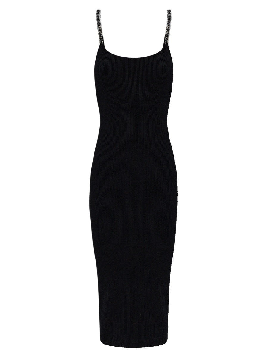 Michael Kors Women's Stretch Knit Dress Black