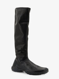 Miu Miu Women's Stretch Leather Boots Black