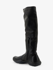Miu Miu Women's Stretch Leather Boots Black
