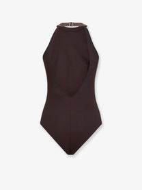 Brunello Cucinelli Women's Stretch One Piece Swimsuit White