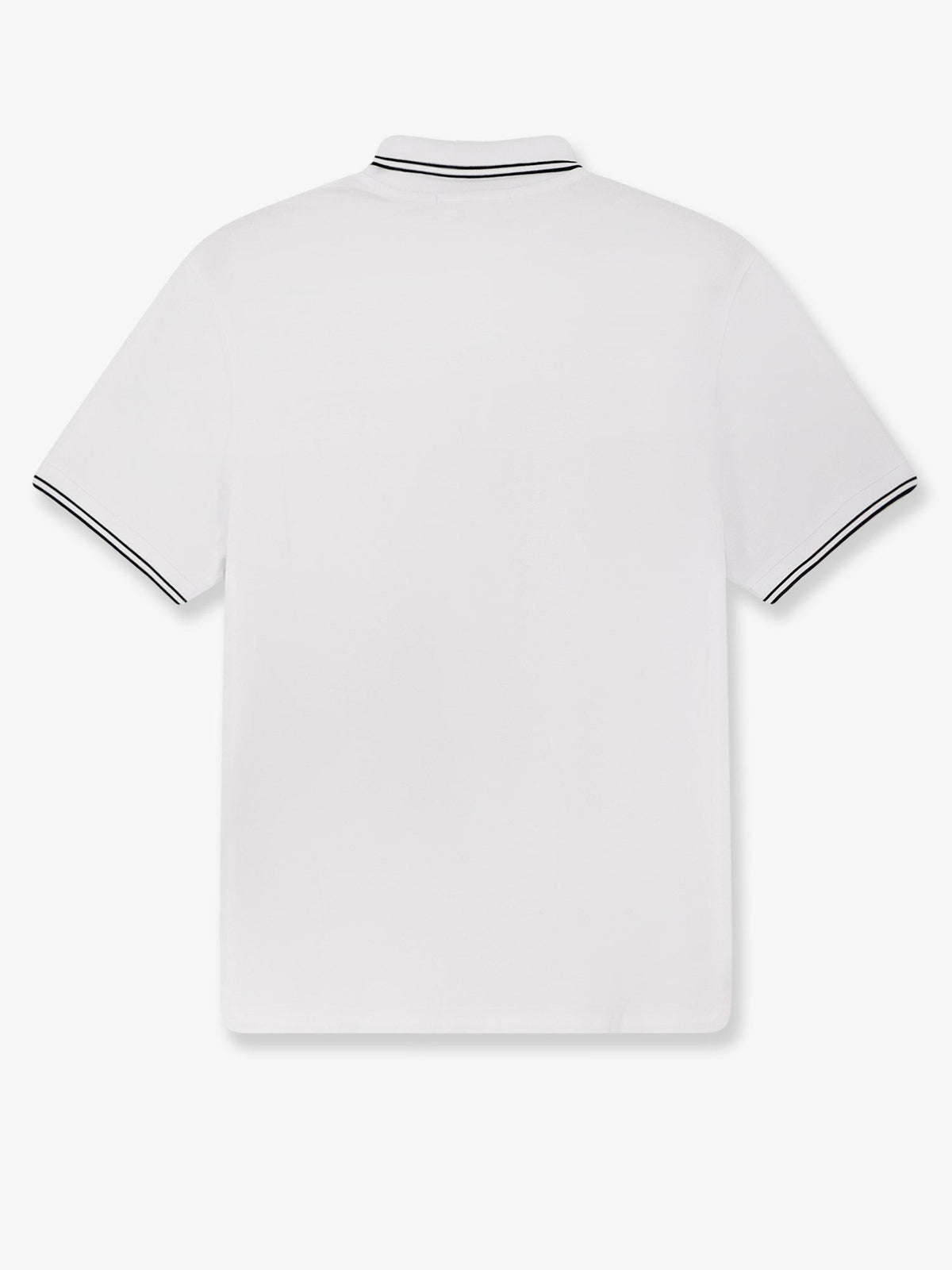 Stone Island Men's Stretch Organic Cotton Polo Shirt White, view 2