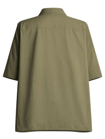 Fay Women's Stretch Poplin Shirt Green Fay