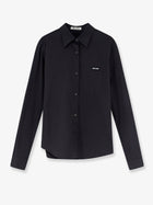 Miu Miu Women's Stretch Poplin Shirt Black