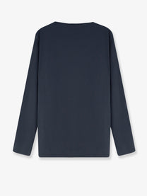 Miu Miu Women's Stretch Poplin Top Ematite
