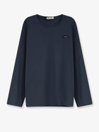 Miu Miu Women's Stretch Poplin Top Ematite
