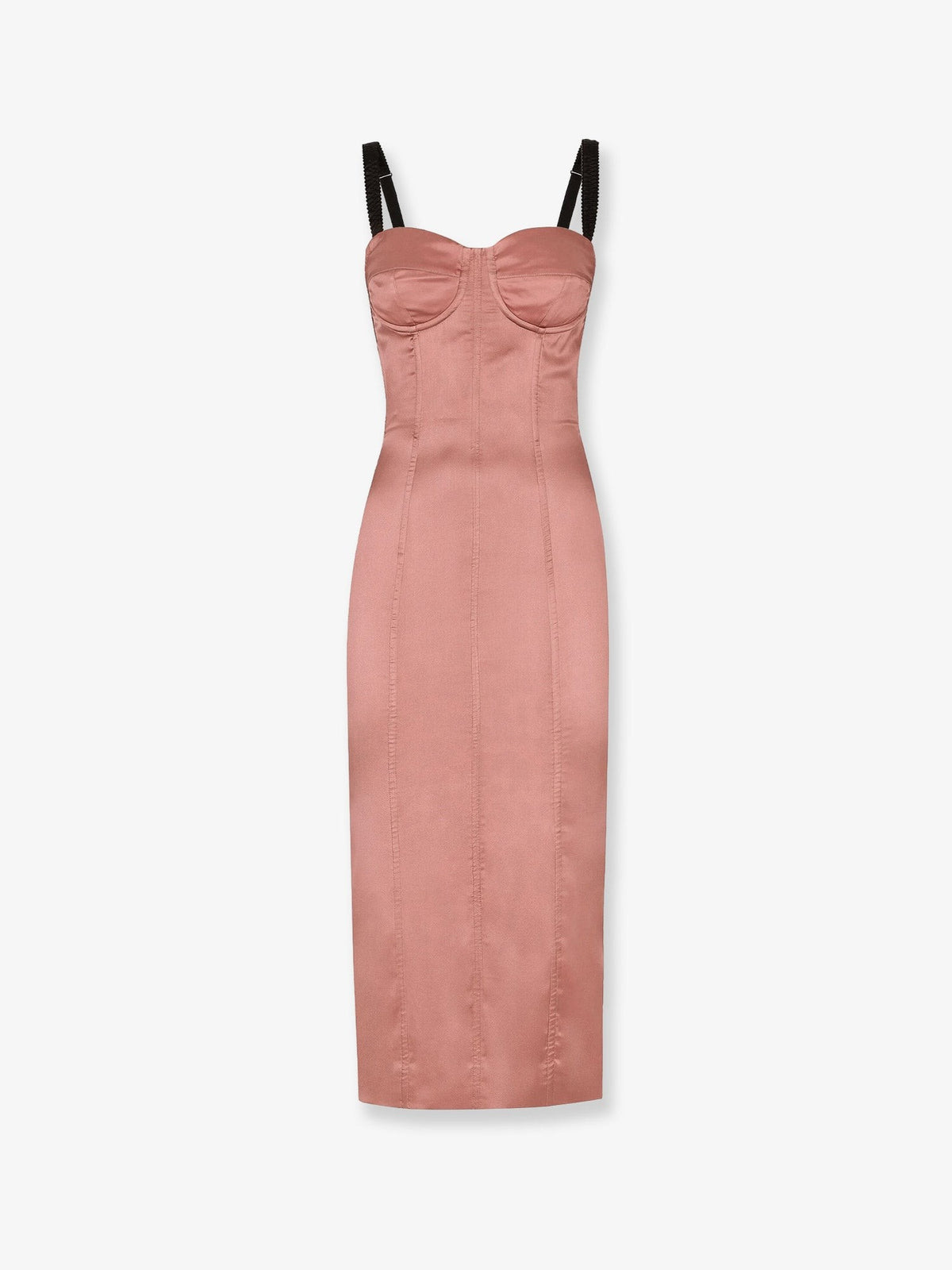 Dolce &amp; Gabbana Women's Stretch Satin Dress Pink