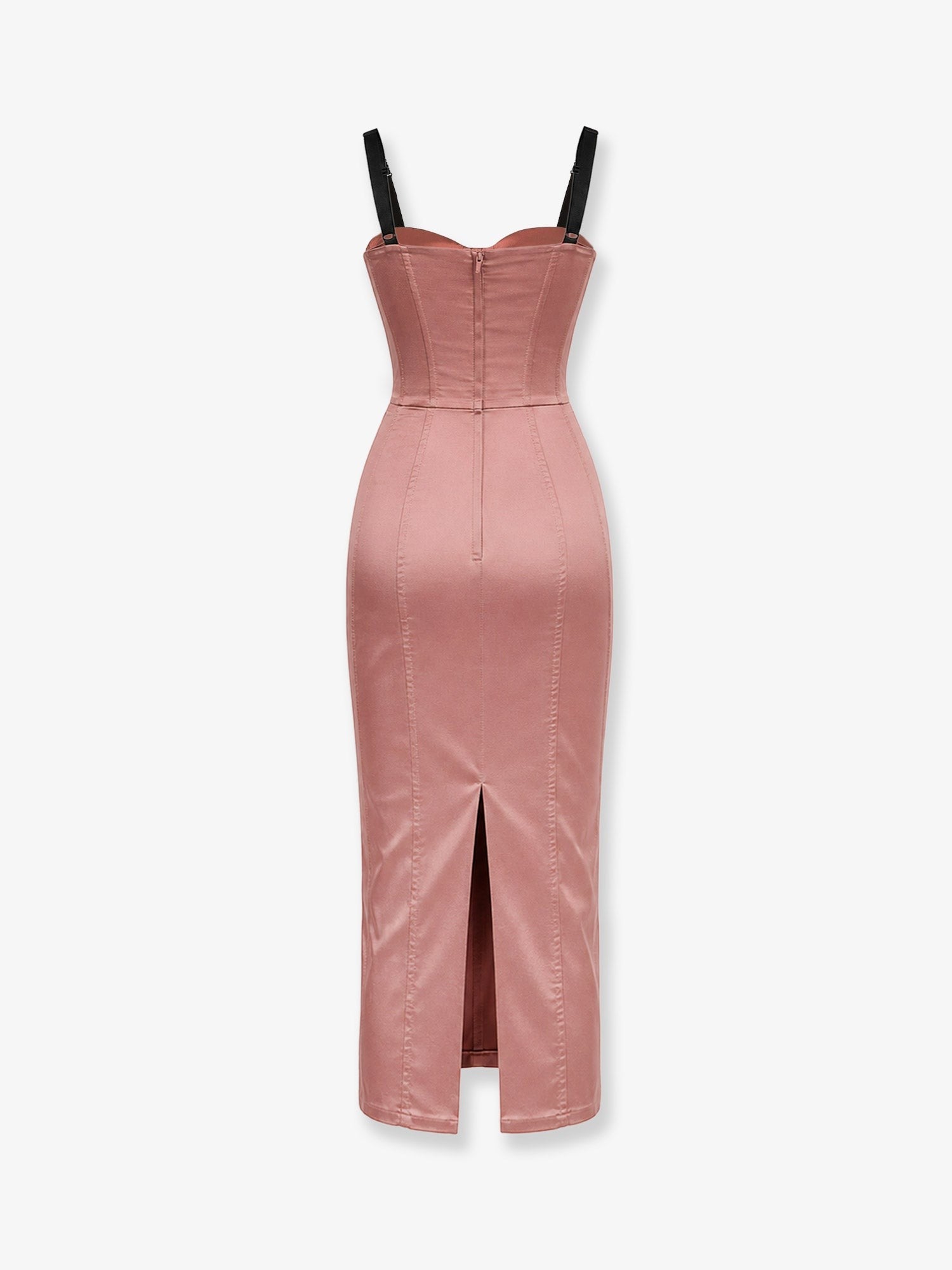 Dolce &amp; Gabbana Women's Stretch Satin Dress Pink