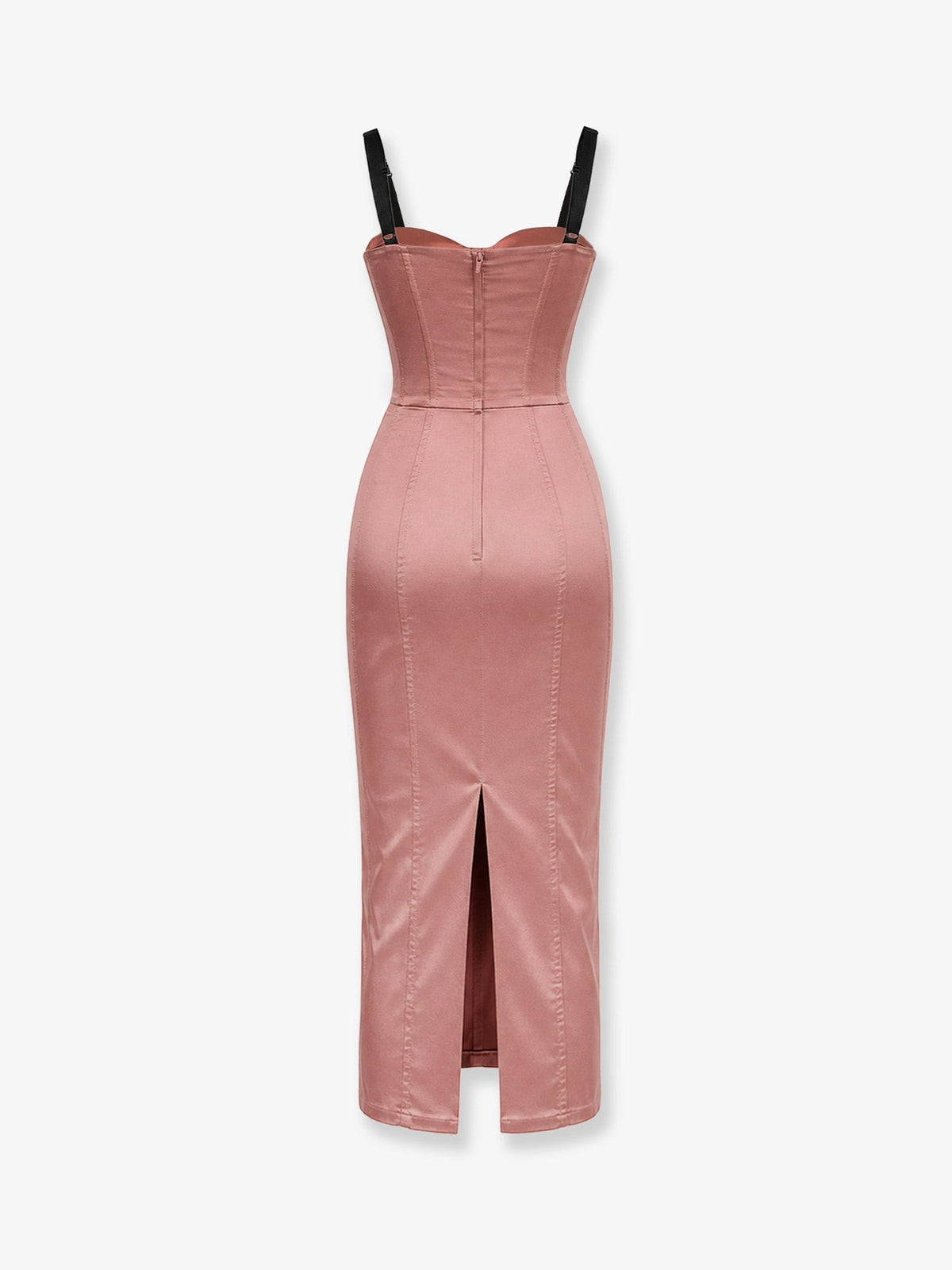 Dolce &amp; Gabbana Women's Stretch Satin Dress Pink, view 2