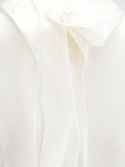 Bottega Veneta Women's Stretch Satin Top White, view 3