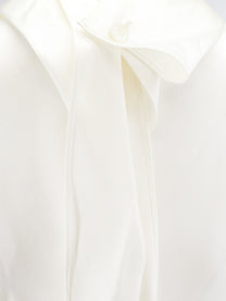Bottega Veneta Women's Stretch Satin Top White