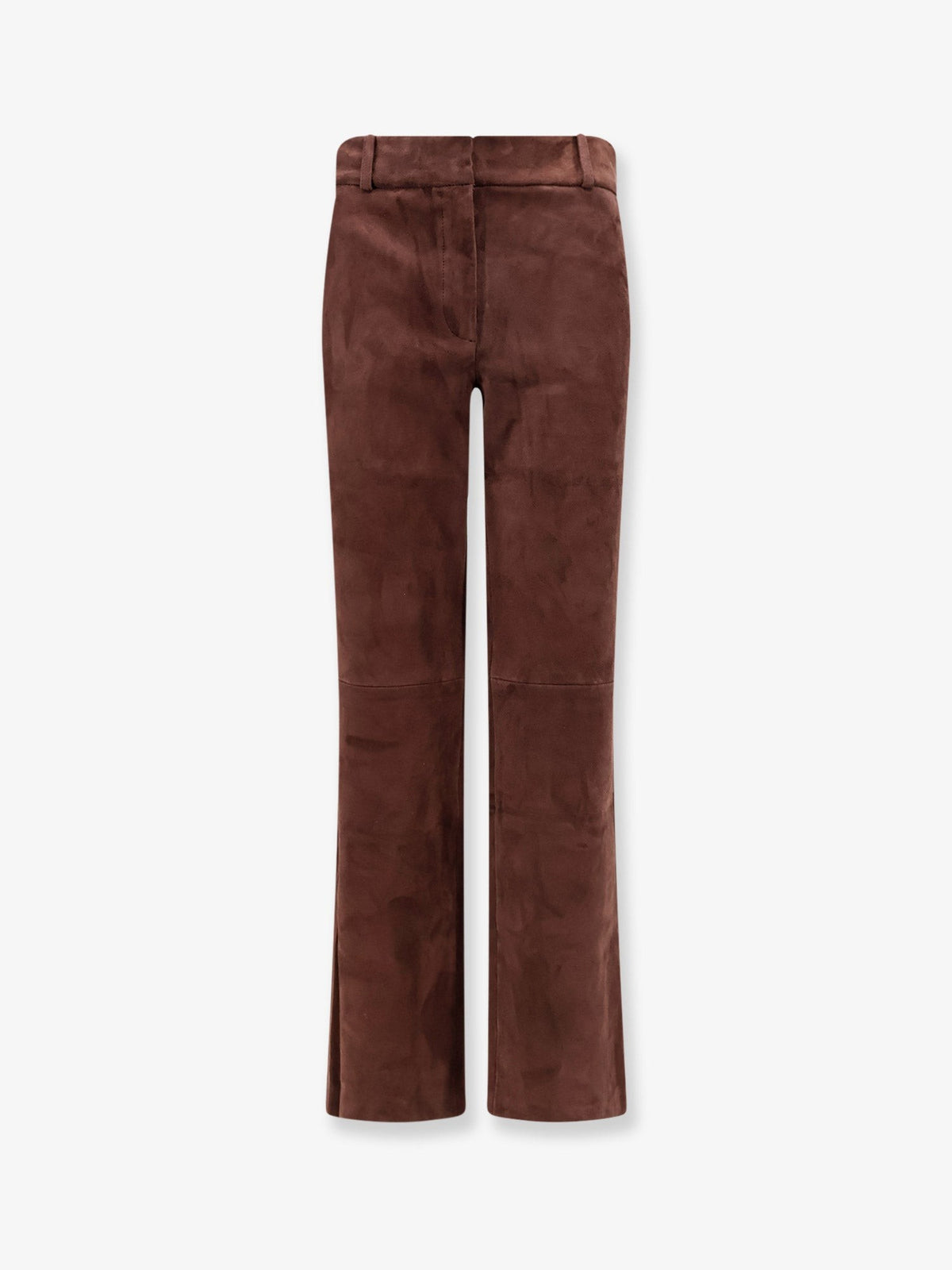 ARMA Women's Stretch Suede Trousers Brown