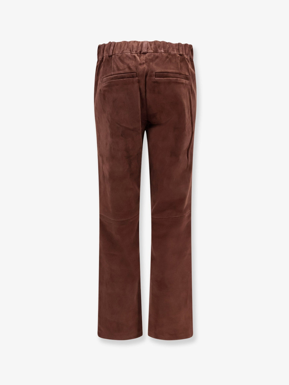 ARMA Women's Stretch Suede Trousers Brown