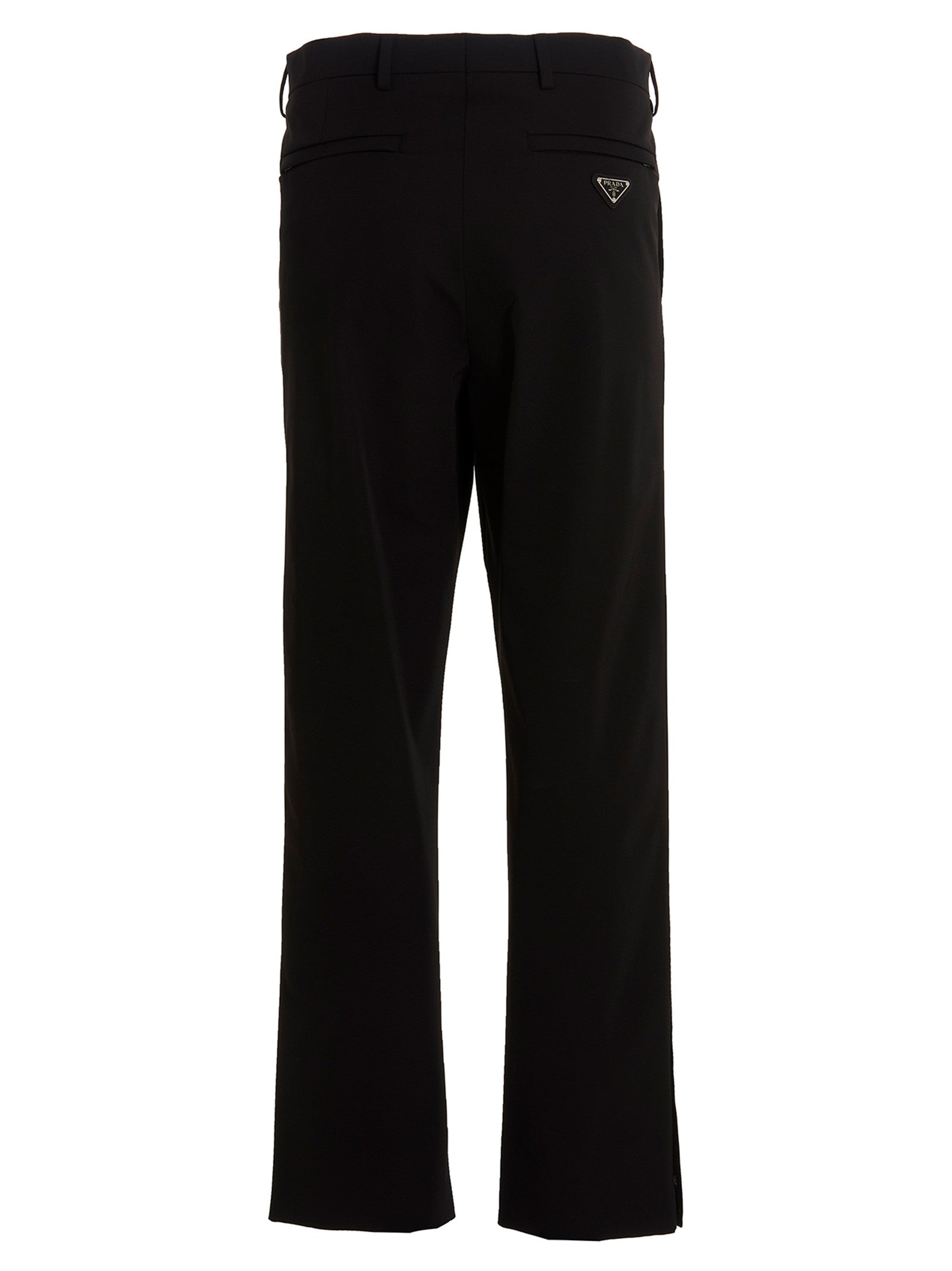 Prada Stretch Techno Pants Black