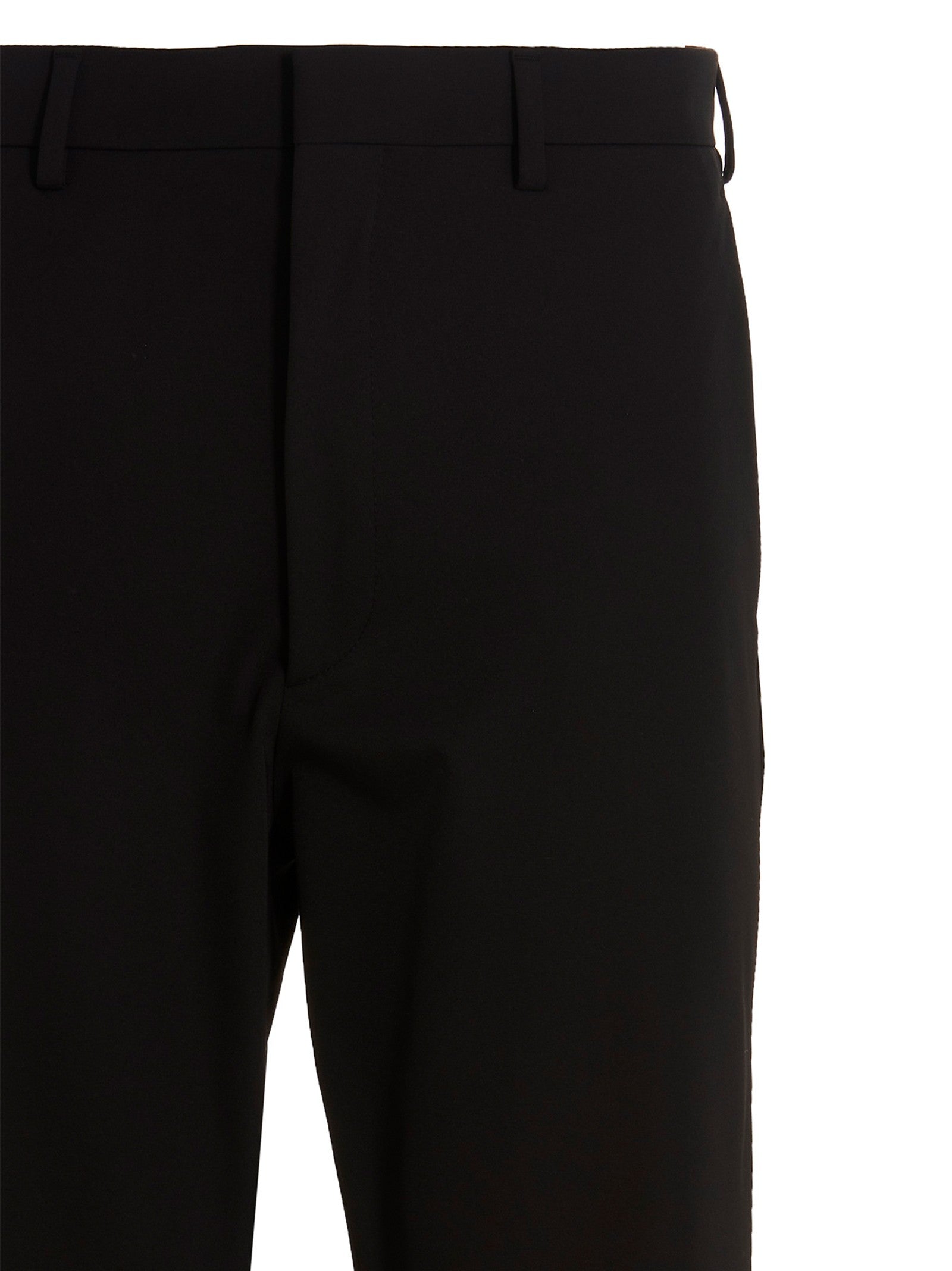 Prada Stretch Techno Pants Black