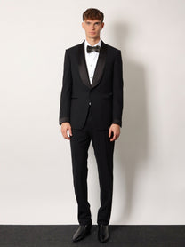 Tom Ford Men's Stretch Virgin Wool Tuxedo Black