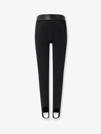 self-portrait Women's Stretch Viscose Blend Leggings Black