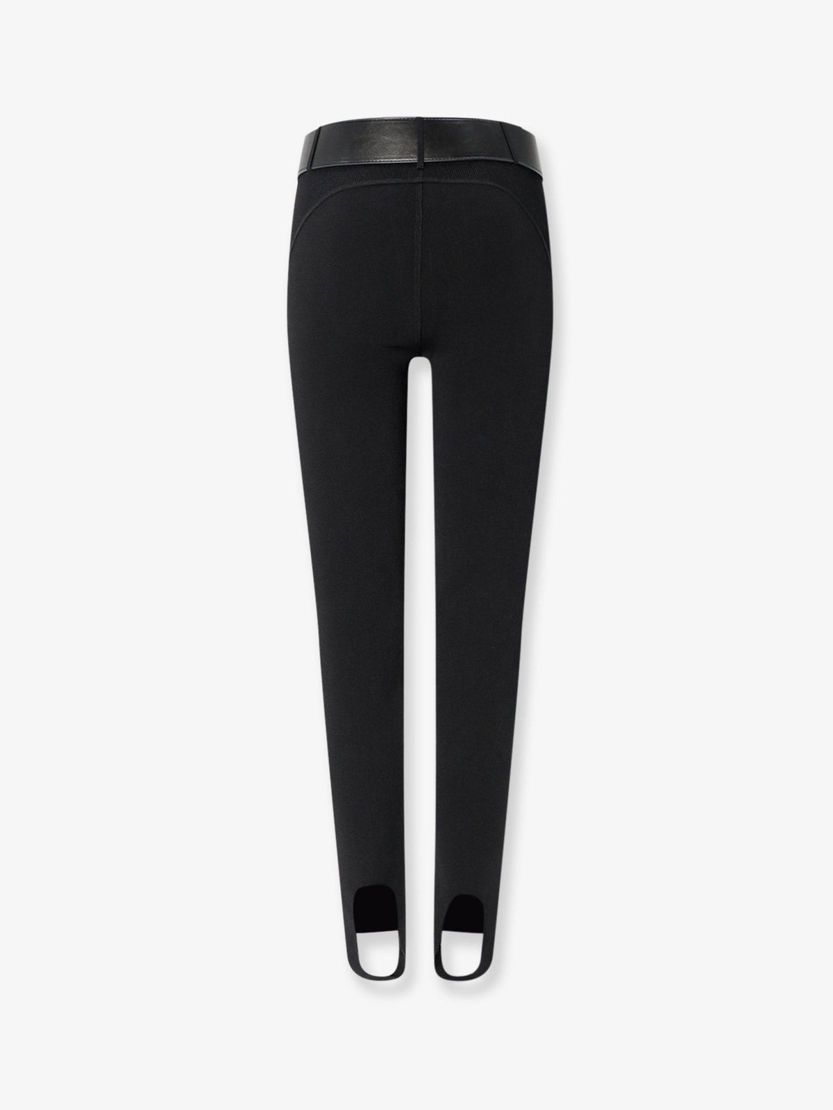 self-portrait Women's Stretch Viscose Blend Leggings Black