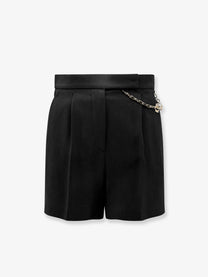 Elisabetta Franchi Women's Stretch Viscose Shorts Black