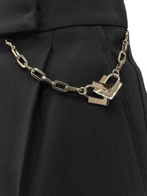 Elisabetta Franchi Women's Stretch Viscose Shorts Black