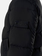 Stone Island Men's Stretch Wool Blend Down Jacket Black, view 3