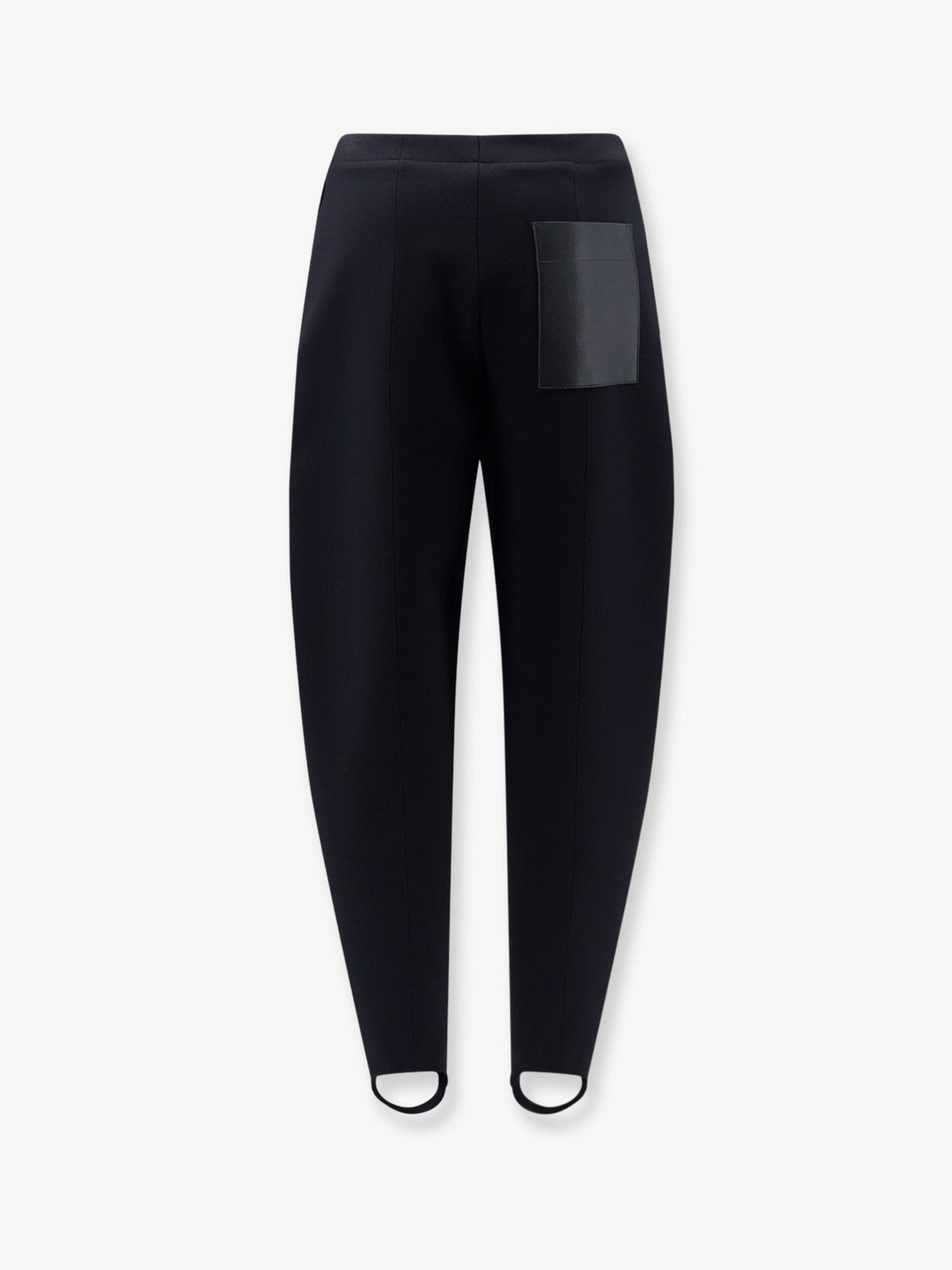 Loewe Women's Stretch Wool Blend Stirrup Trousers Black