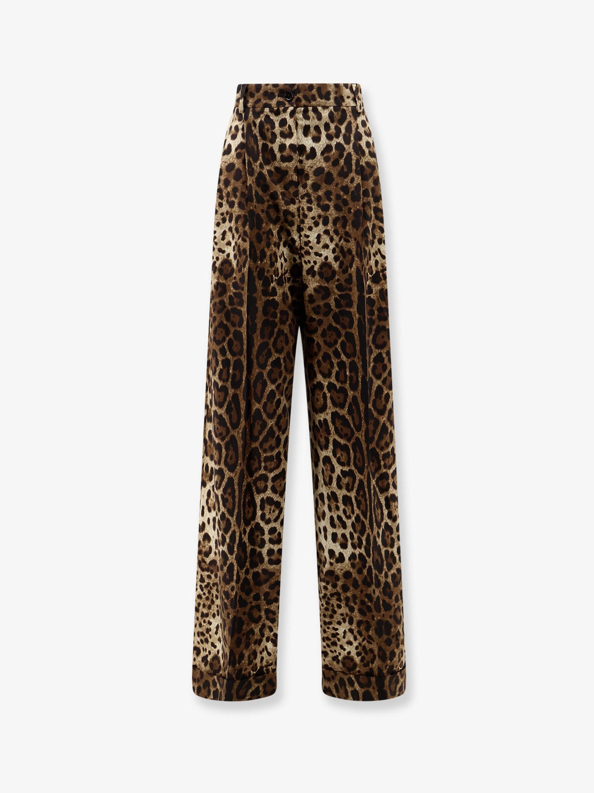 Dolce &amp; Gabbana Women's Stretch Wool Trousers Pattern