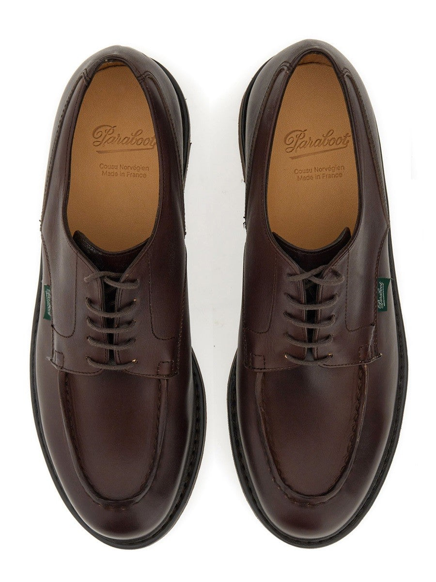 Paraboot Men's Stringata Chambord Brown