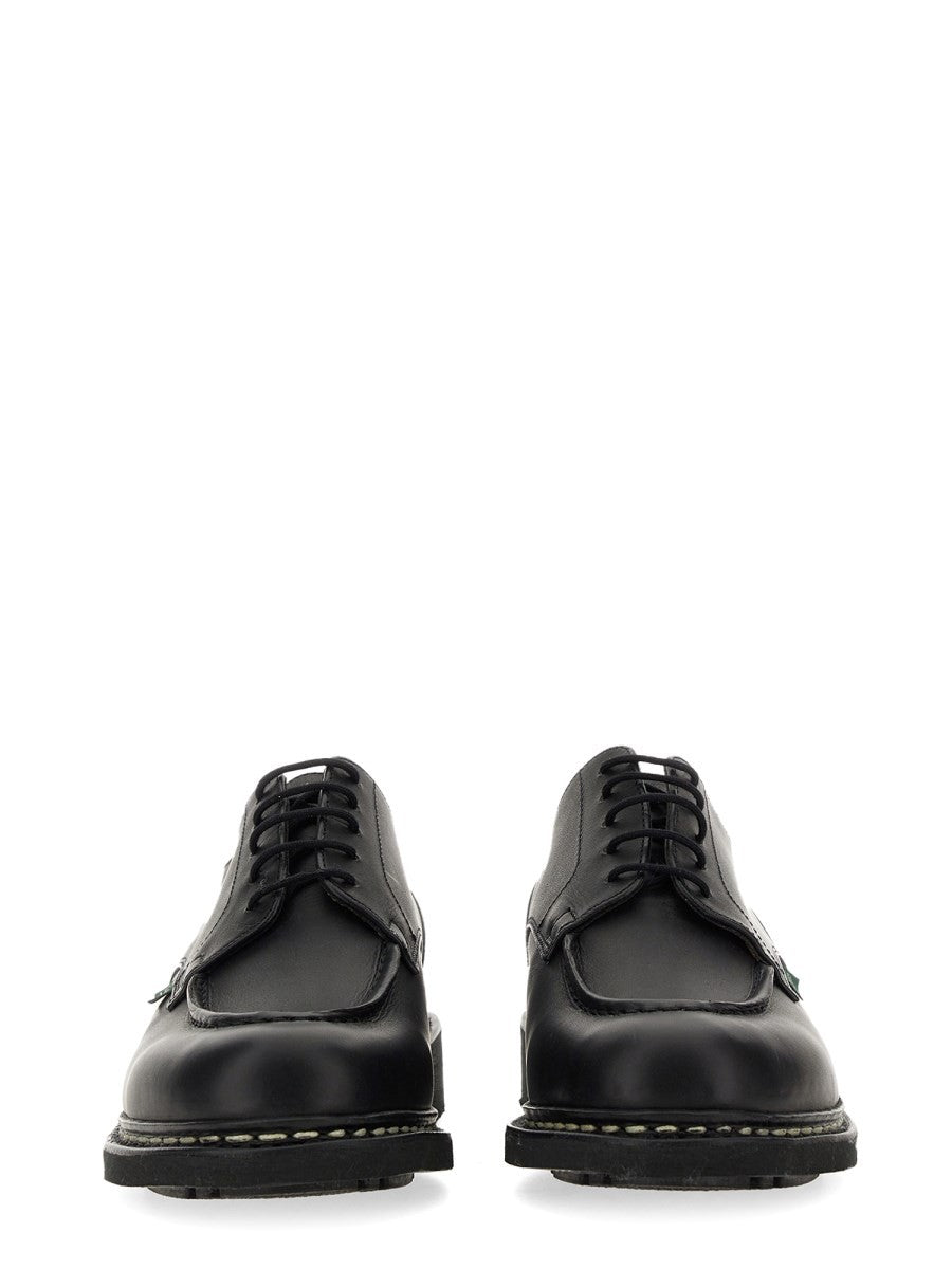 Paraboot Men's Stringata Chambord Black, view 4