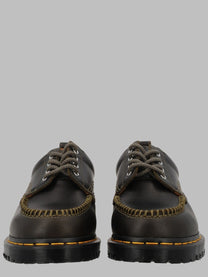 Dr. Martens Men's Stringata Lowell Con Punta Moc Green