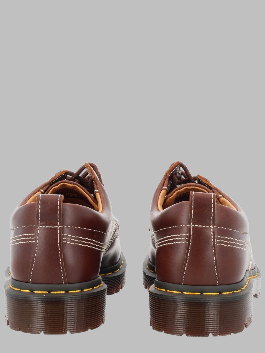 Dr. Martens Men's Stringata Lowell Moc Toe Beige