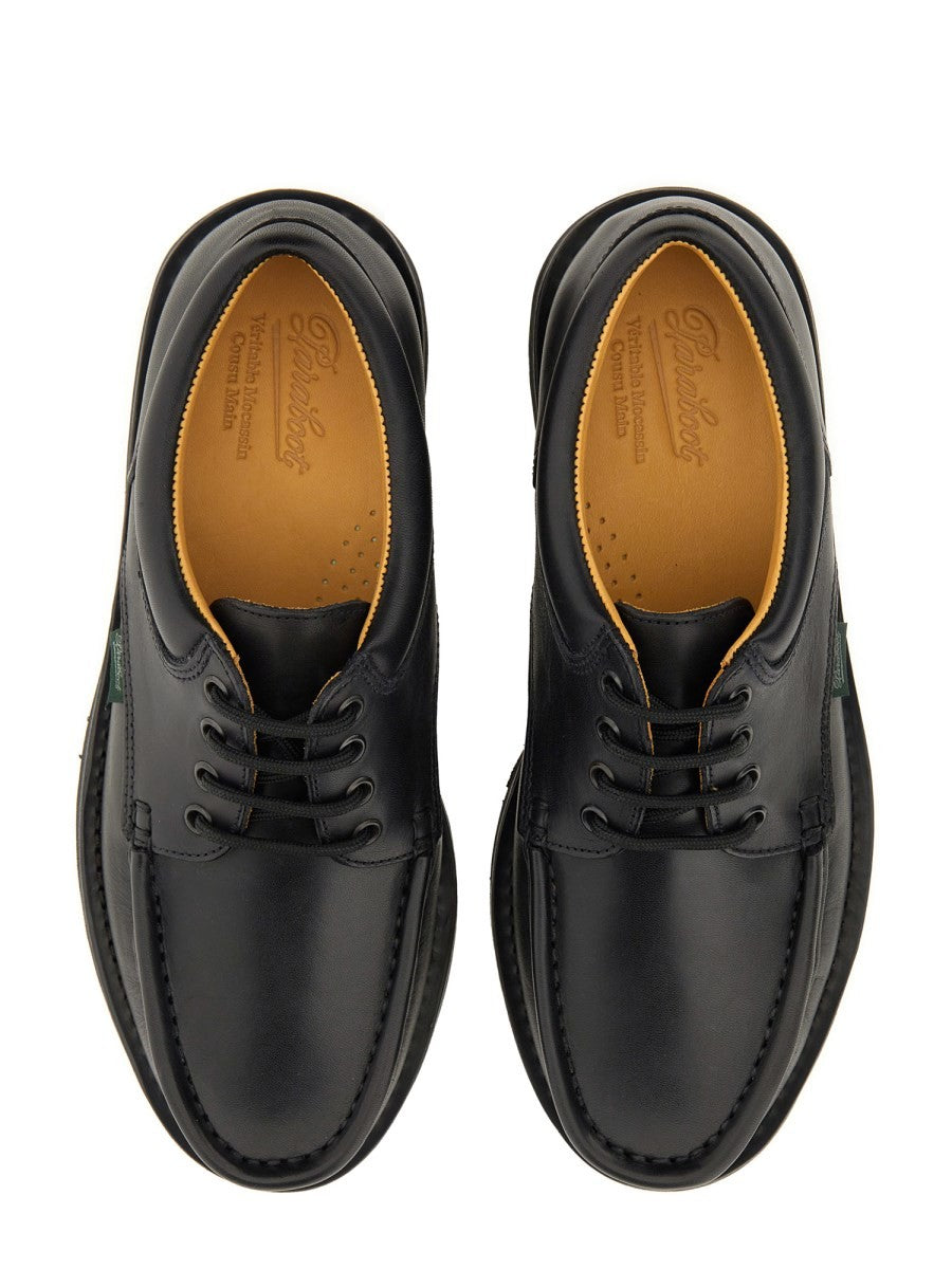 Paraboot Men's Stringata Thires Black, view 6