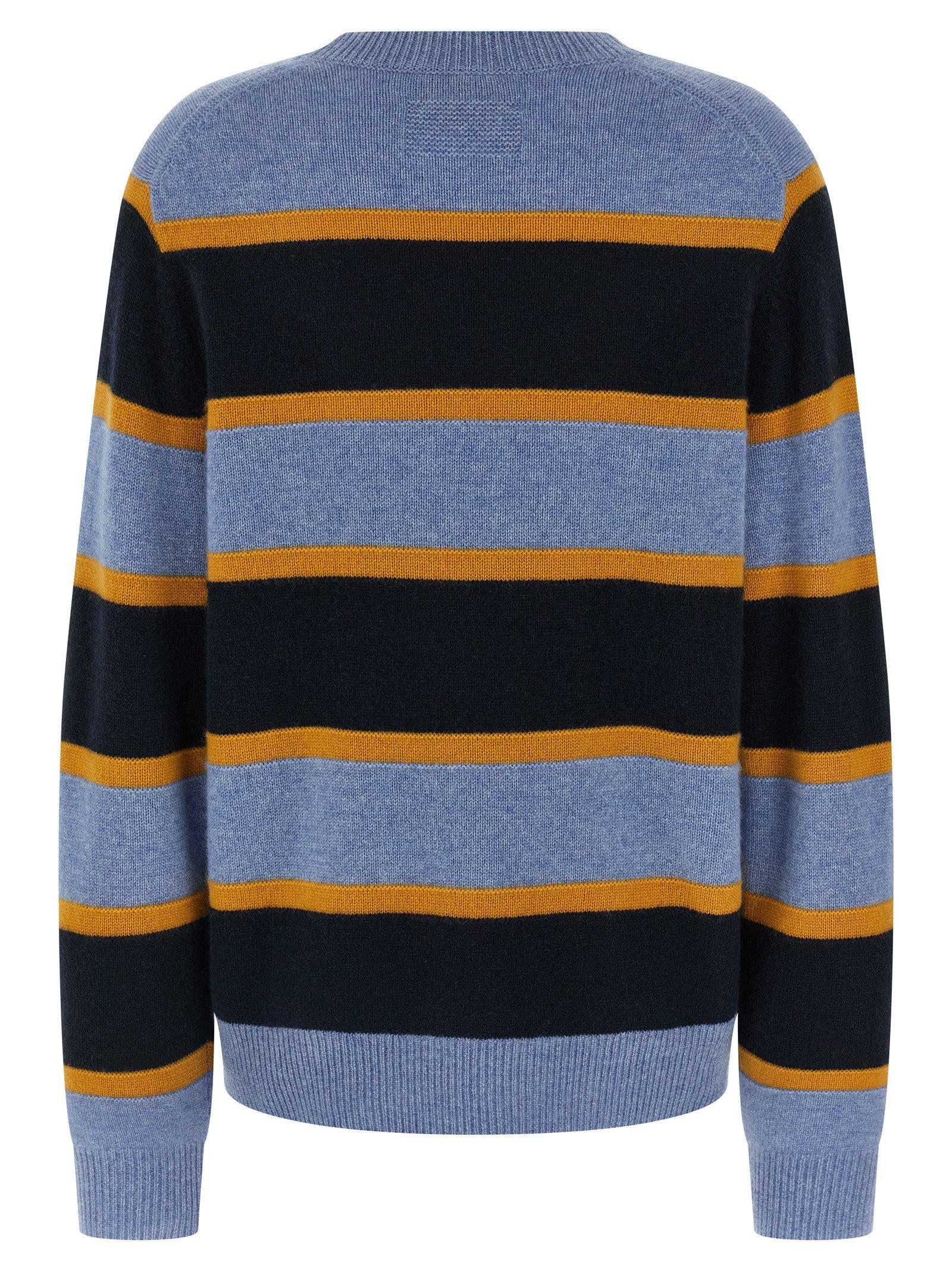 Guest In Residence Stripe Crew Sweater Gold