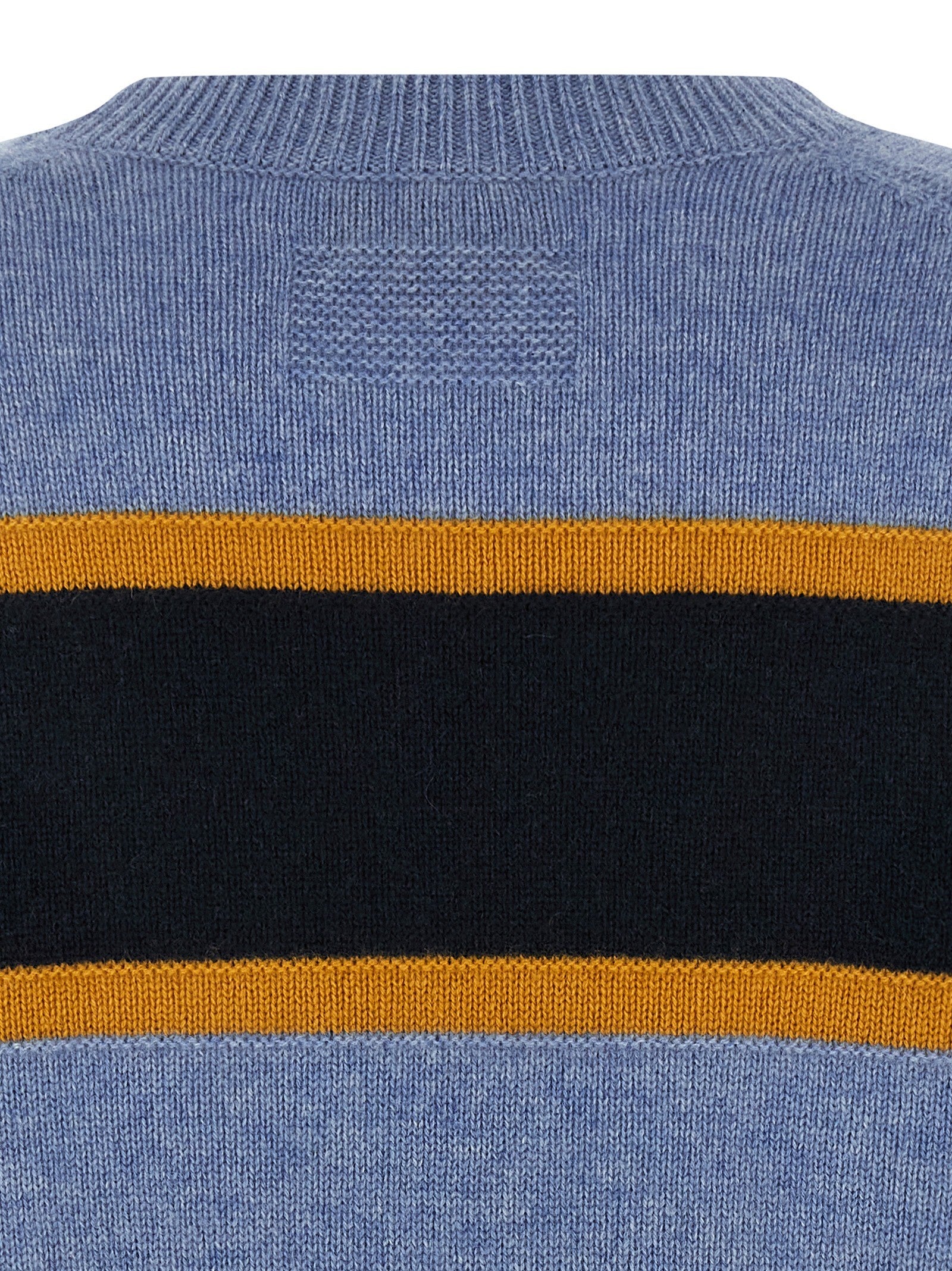 Guest In Residence Stripe Crew Sweater Gold