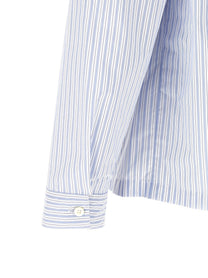 PRADA Stripe Tec Shirt Blue