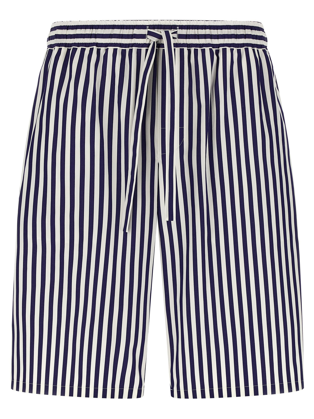 Dolce &amp; Gabbana Striped Bermuda Shorts Blue