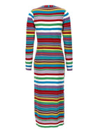 Moschino Jeans Striped Cardigan Gold, view 2