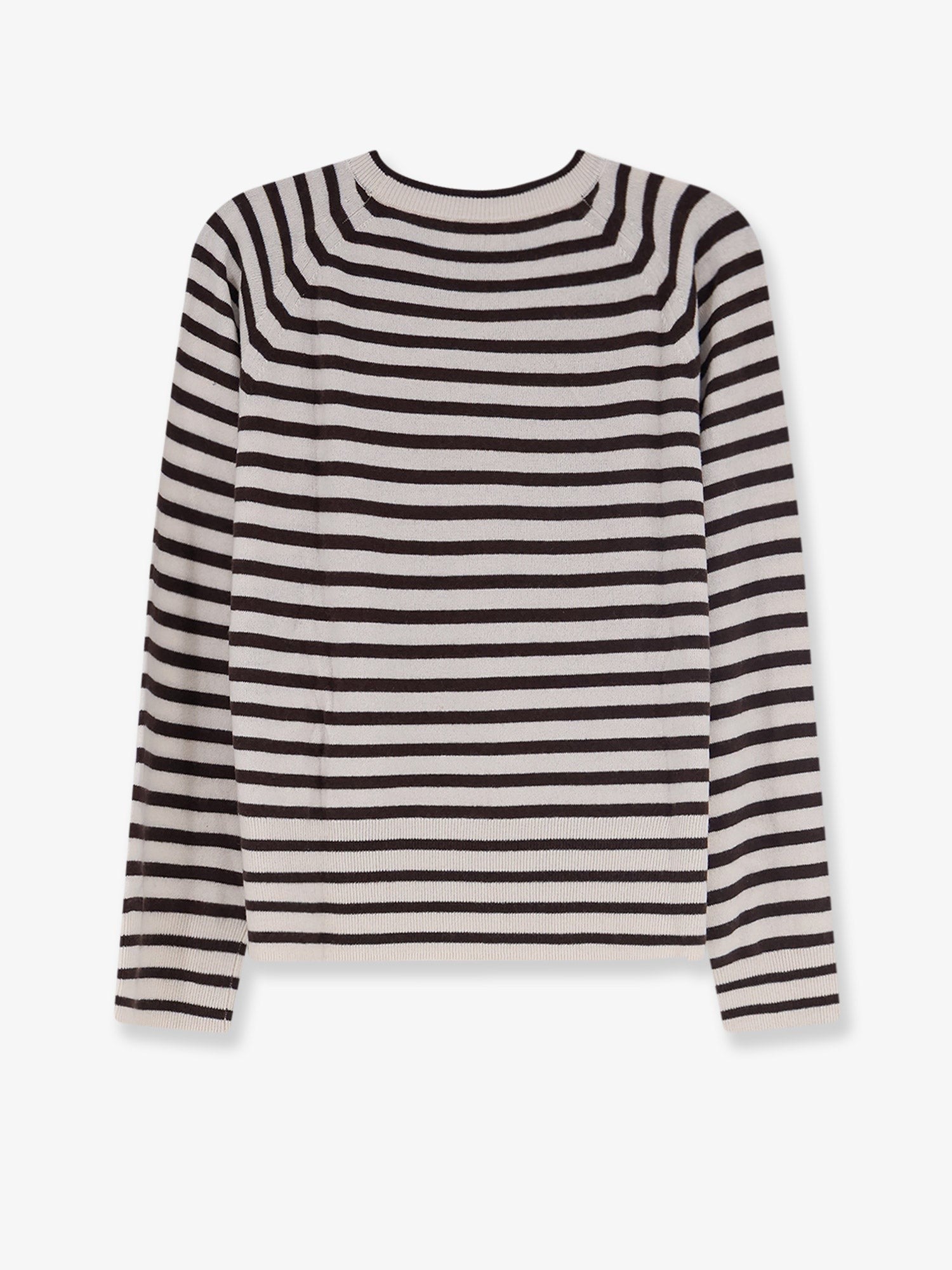 Closed Women's Striped Cashmere Sweater Brown