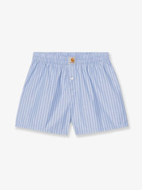 Carhartt Wip Men's Striped Cotton Boxers Curacao